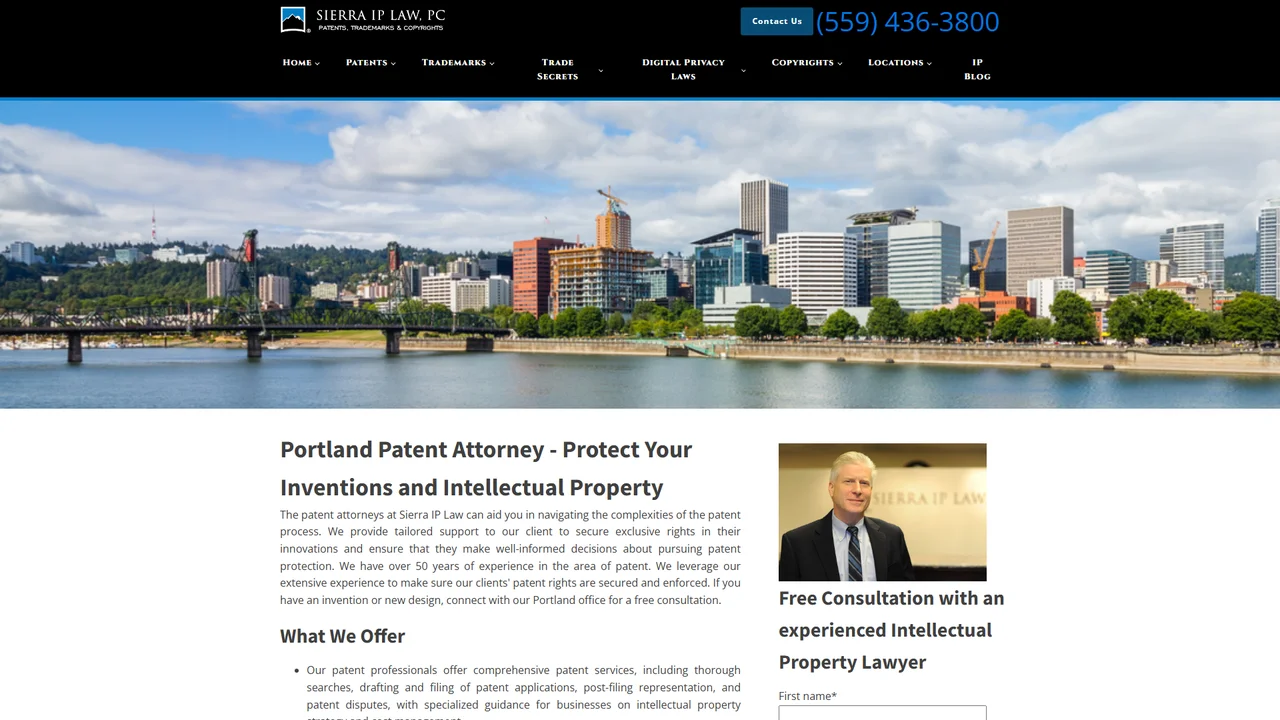 Sierra IP Law, PC - Portland, OR office in Portland, OR, Oregon