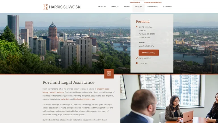 Harris Sliwoski LLP - Portland, OR - Attorney in Portland, OR
