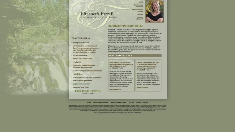 Elizabeth Farrell - Portland, OR - Attorney in Portland, OR
