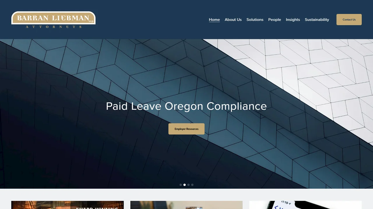 Barran Liebman LLP - Portland, OR office in Portland, OR, Oregon