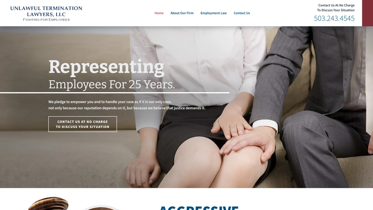 Unlawful Termination Lawyers, LLC - Portland, OR office in Portland, OR, Oregon