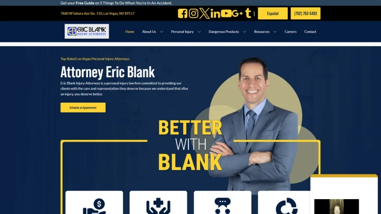 Eric Blank Injury Attorneys - Las Vegas, NV - Attorney in Las Vegas