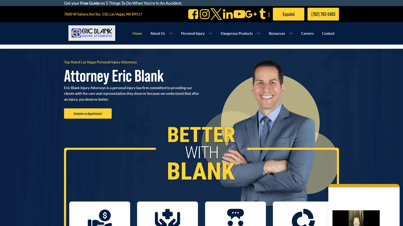 Eric Blank Injury Attorneys - Las Vegas, NV office in Las Vegas, Nevada