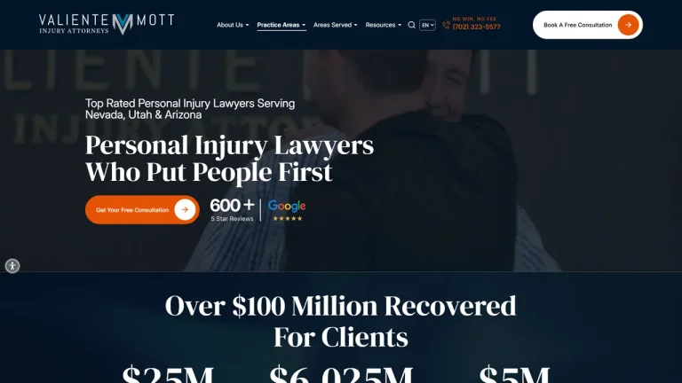 Valiente Mott Injury Attorneys - Las Vegas, NV - Attorney in Las Vegas