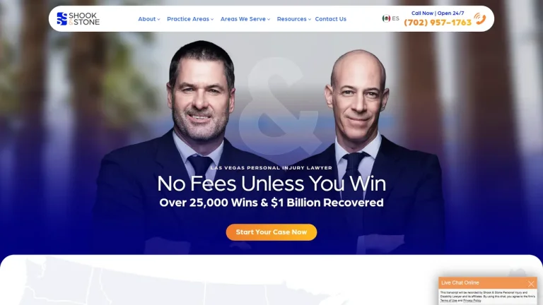 Shook & Stone Personal Injury and Disability Lawyers - Las Vegas, NV - Attorney in Las Vegas
