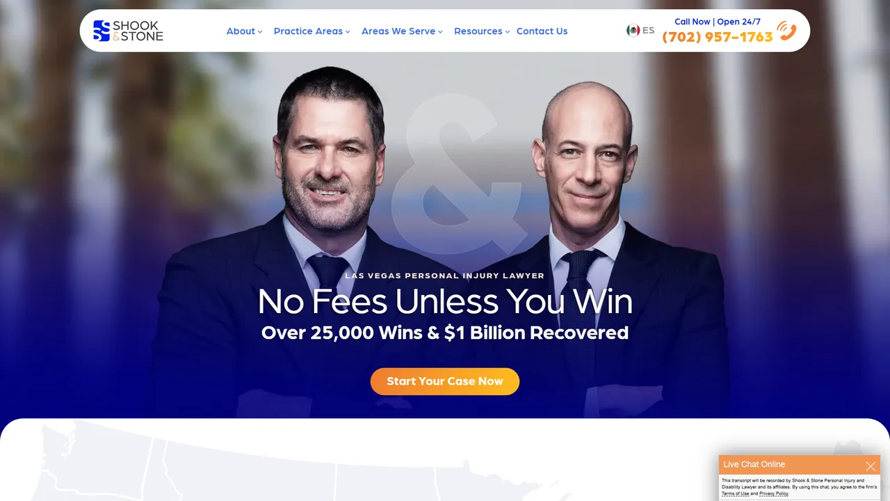 Shook & Stone Personal Injury and Disability Lawyers - Las Vegas, NV office in Las Vegas, Nevada