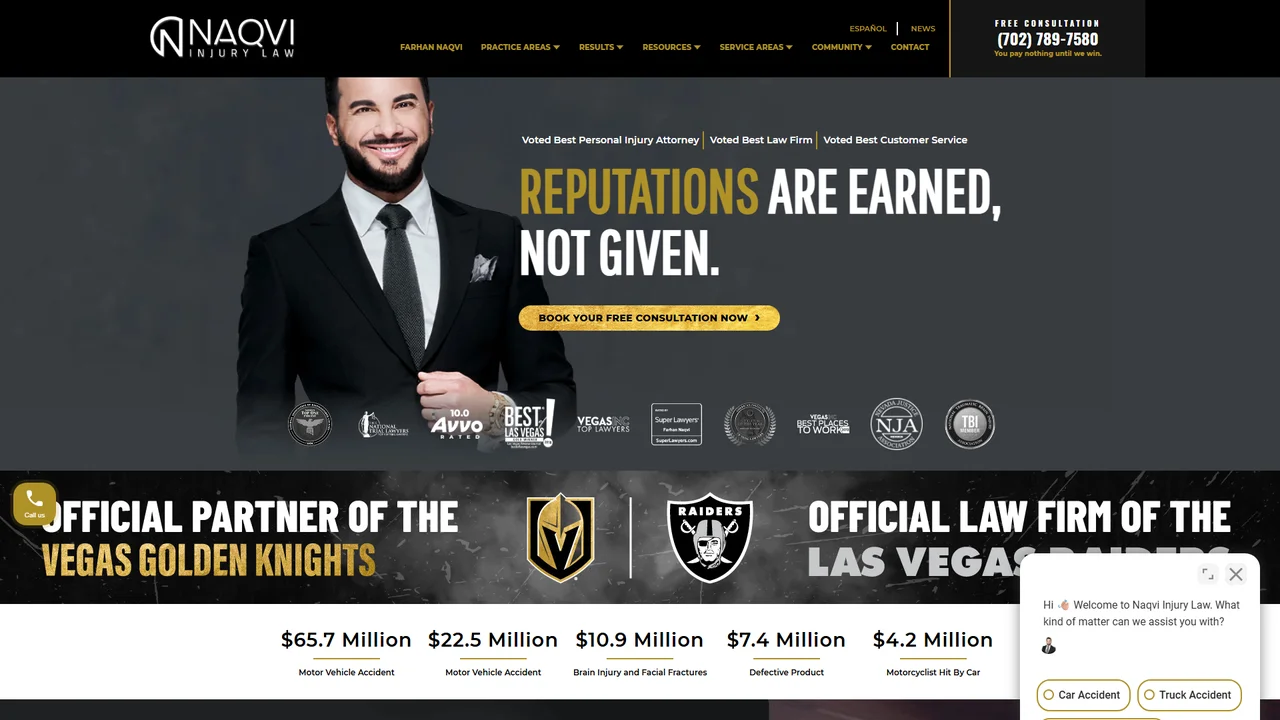 Naqvi Accident Injury Law - Las Vegas, NV office in Las Vegas, Nevada