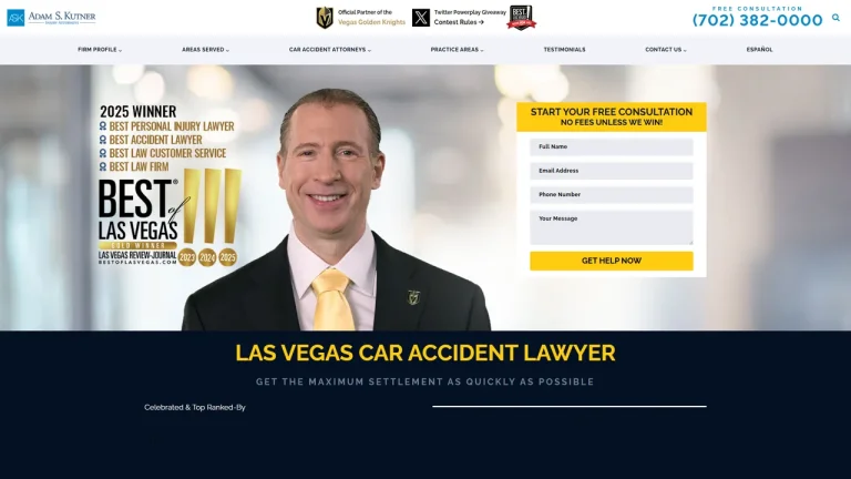 Adam S. Kutner, Injury Attorneys - Las Vegas, NV - Attorney in Las Vegas