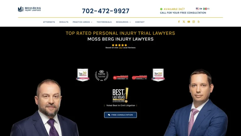 Moss Berg Injury Lawyers - Las Vegas, NV - Attorney in Las Vegas