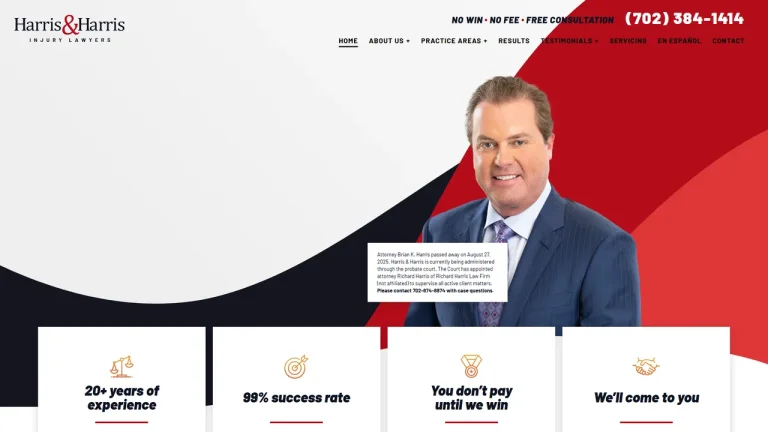 Harris & Harris Injury Lawyers - Las Vegas, NV - Attorney in Las Vegas