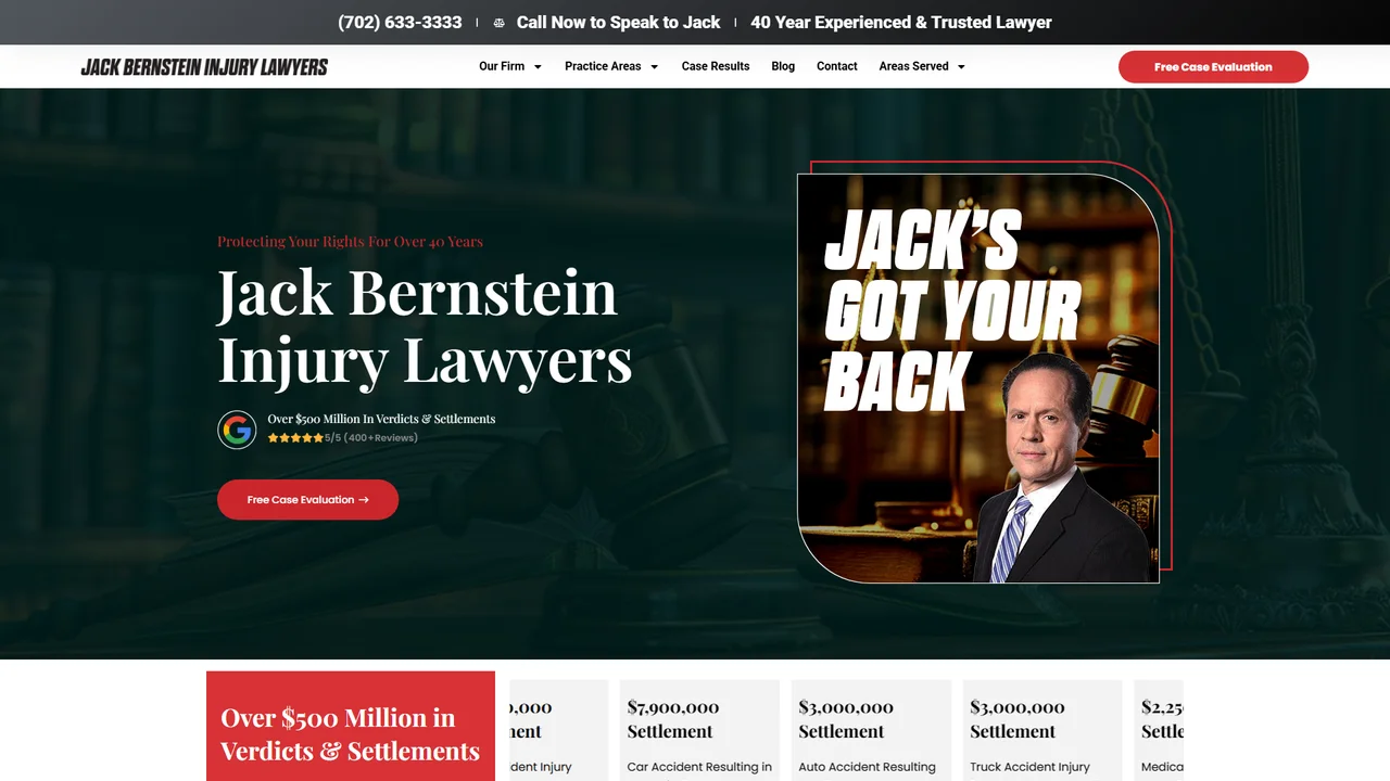 Jack Bernstein Injury Lawyers - Las Vegas, NV office in Las Vegas, Nevada