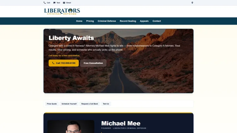 Liberators Criminal Defense - Las Vegas, NV - Attorney in Las Vegas