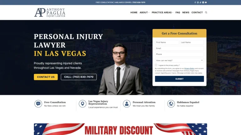 Anthony Paglia - Las Vegas, NV - Attorney in Las Vegas
