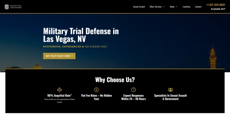 Military Trial Defenders - Las Vegas, NV - Attorney in Las Vegas