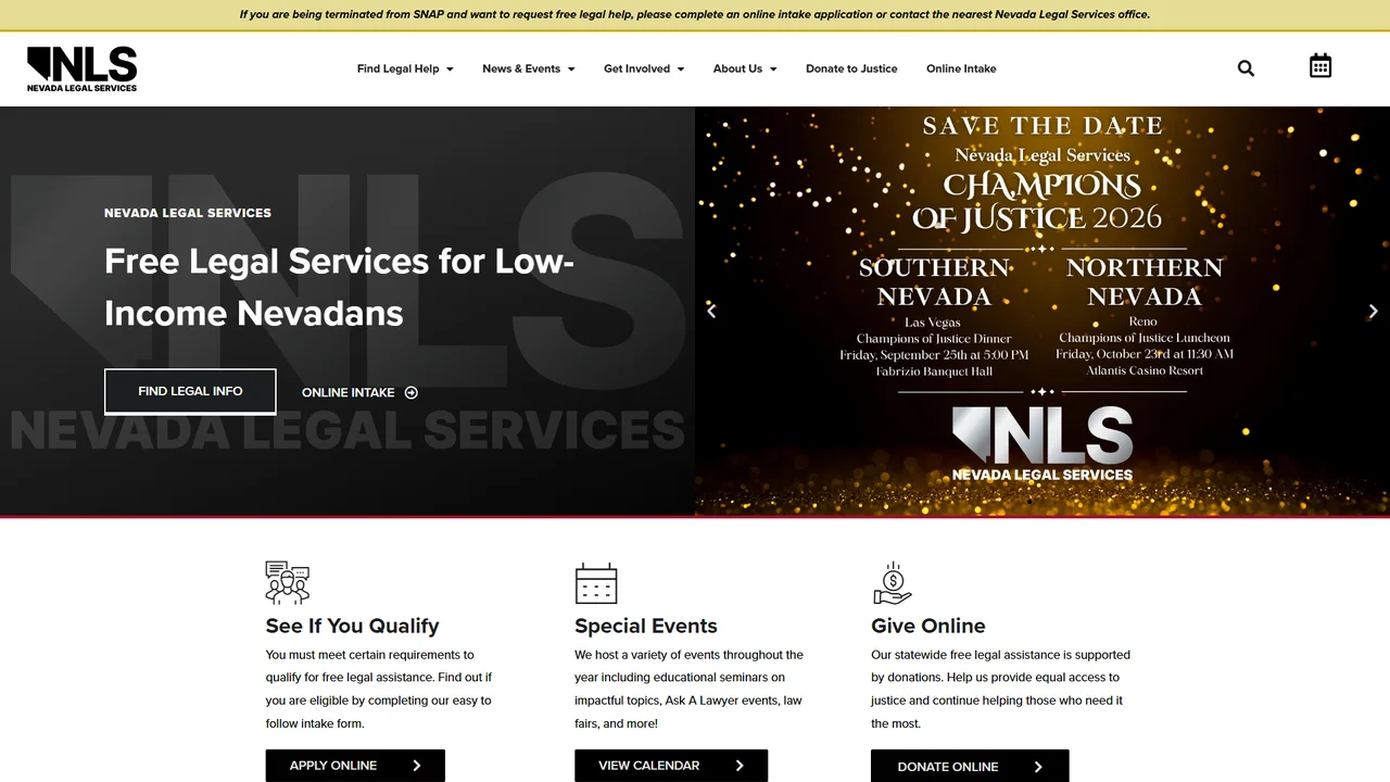 Nevada Legal Services - Las Vegas, NV office in Las Vegas, Nevada