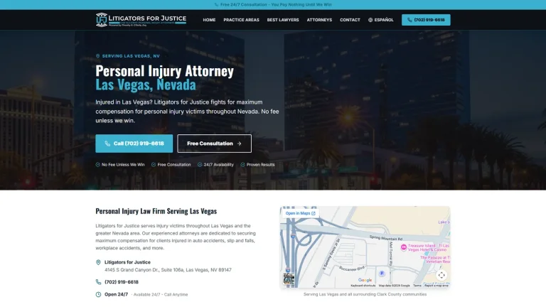 Litigators for Justice Car Accident Personal Injury Attorneys - Las Vegas, NV - Attorney in Las Vegas