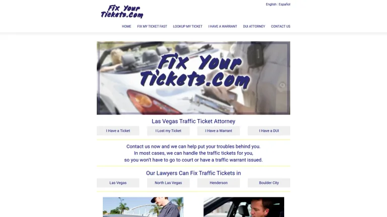 The Ticket Fixer - Las Vegas, NV - Attorney in Las Vegas