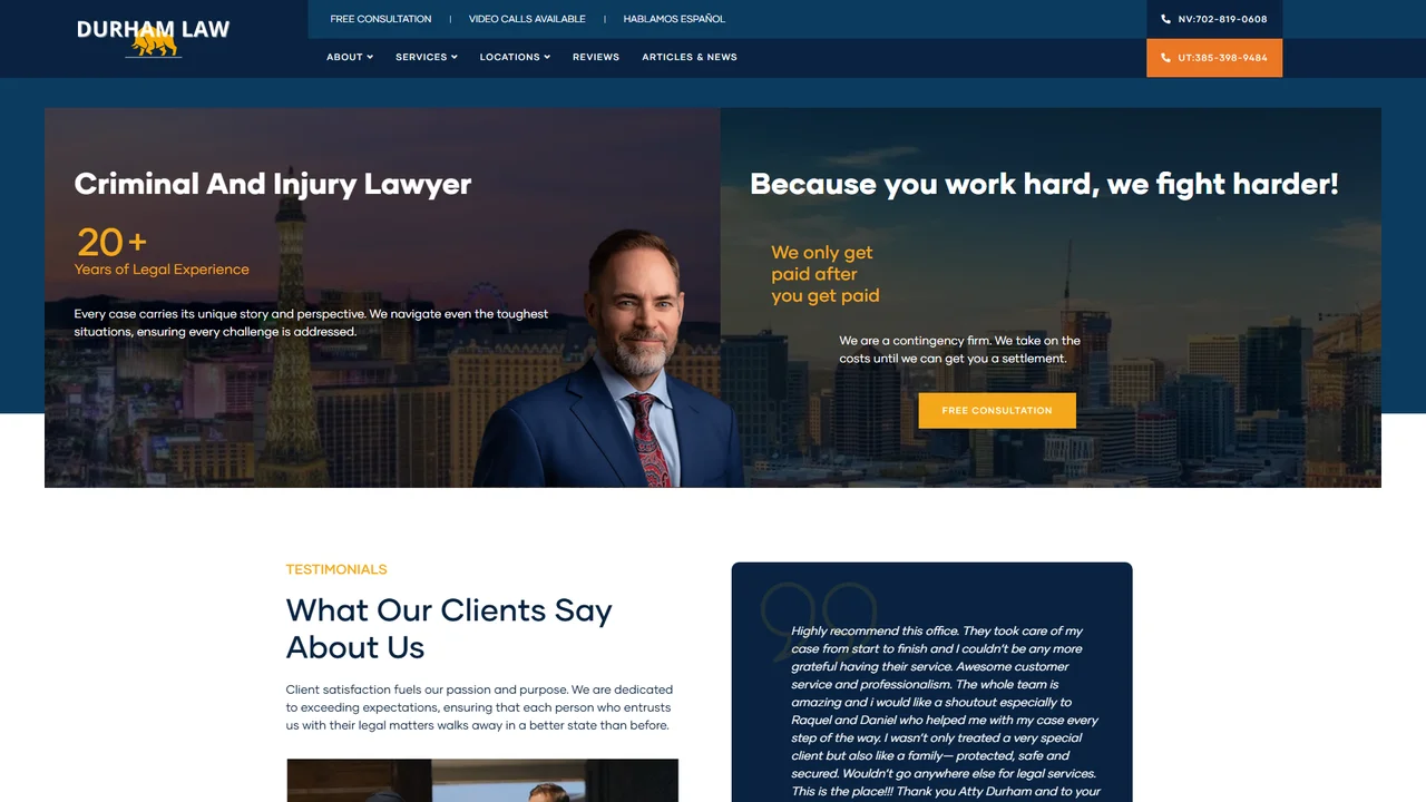 Benjamin Durham Law Firm - Las Vegas, NV office in Las Vegas, Nevada