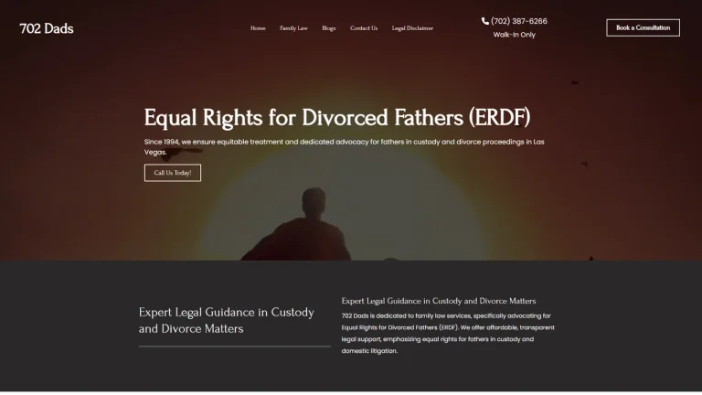 Equal Rights For Divorced Fathers - Las Vegas, NV - Attorney in Las Vegas