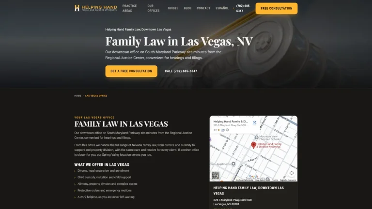 Helping Hand Family & Divorce Attorneys - Las Vegas, NV - Attorney in Las Vegas