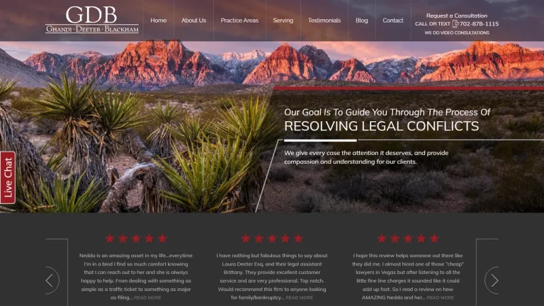 Ghandi Deeter Blackham Law Offices - Las Vegas, NV - Attorney in Las Vegas