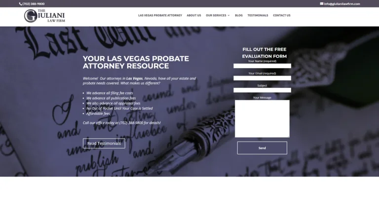 The Giuliani Law Firm - Las Vegas, NV - Attorney in Las Vegas