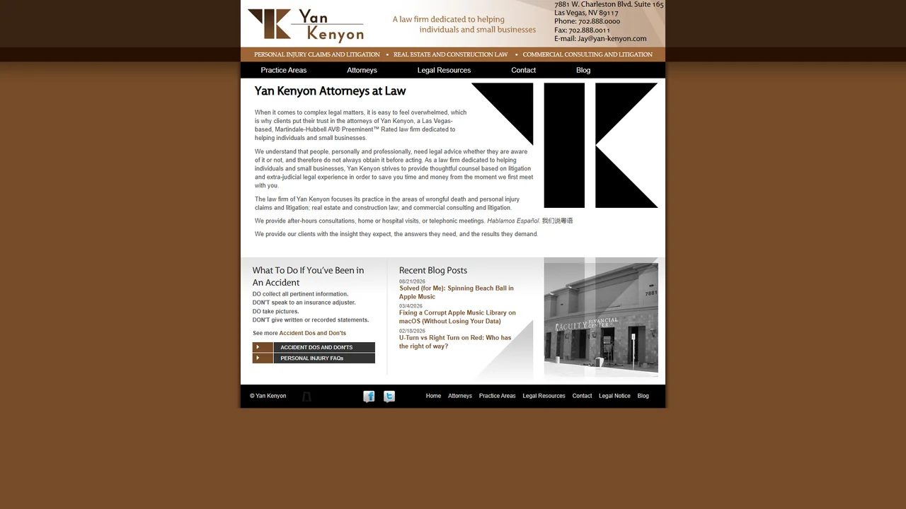 Yan Kenyon - Las Vegas, NV office in Las Vegas, Nevada