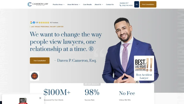 Cameron Law | Personal Injury Attorney - Las Vegas, NV - Attorney in Las Vegas