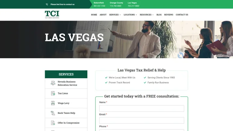 Tax Crisis Institute - Las Vegas, NV - Attorney in Las Vegas