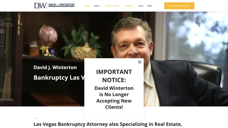 David J Winterton & Associates Ltd - Las Vegas, NV - Attorney in Las Vegas