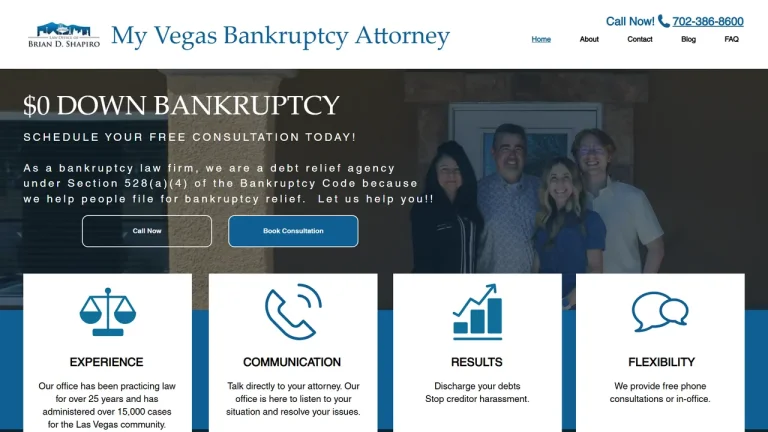 My Vegas Bankruptcy Attorney - Law Office of Brian D. Shapiro - Las Vegas, NV - Attorney in Las Vegas