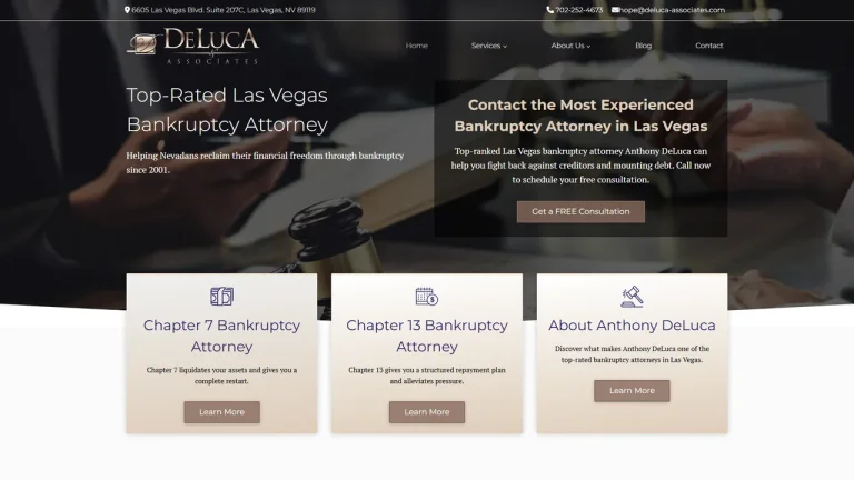 DeLuca & Associates Bankruptcy Law - Las Vegas, NV - Attorney in Las Vegas