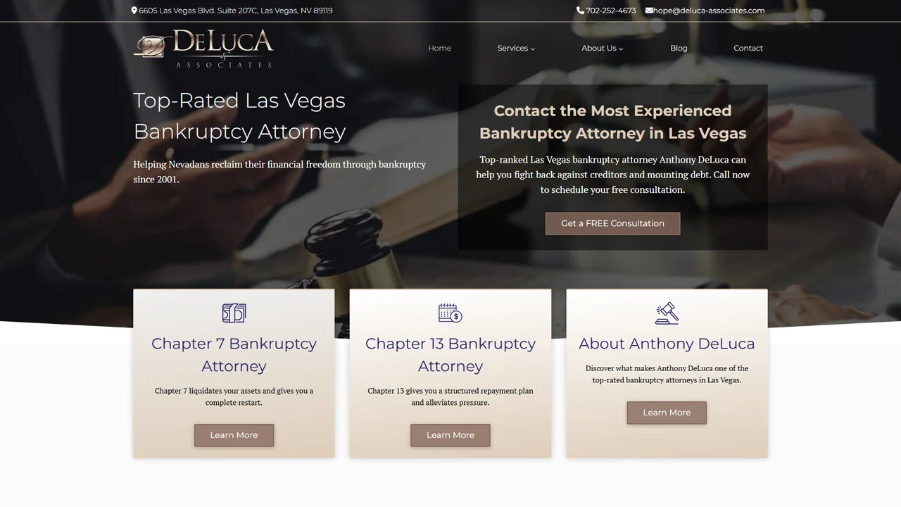 DeLuca & Associates Bankruptcy Law - Las Vegas, NV office in Las Vegas, Nevada