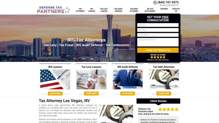 Defense Tax Partners - Las Vegas, NV - Attorney in Las Vegas