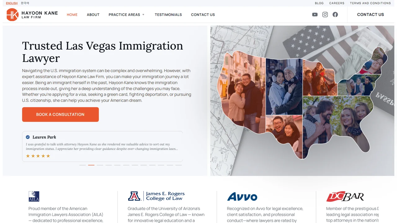 HAYOON KANE LAW FIRM, PLLC - Las Vegas Immigration Attorneys - Las Vegas, NV office in Las Vegas, Nevada