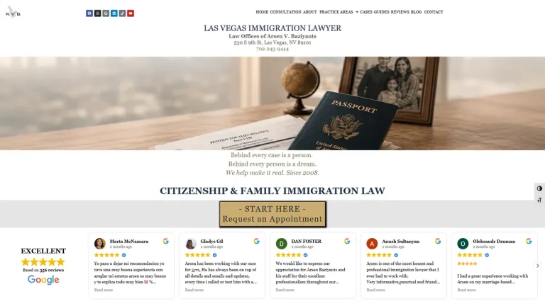 Law Offices of Arsen V. Baziyants - Las Vegas, NV - Attorney in Las Vegas