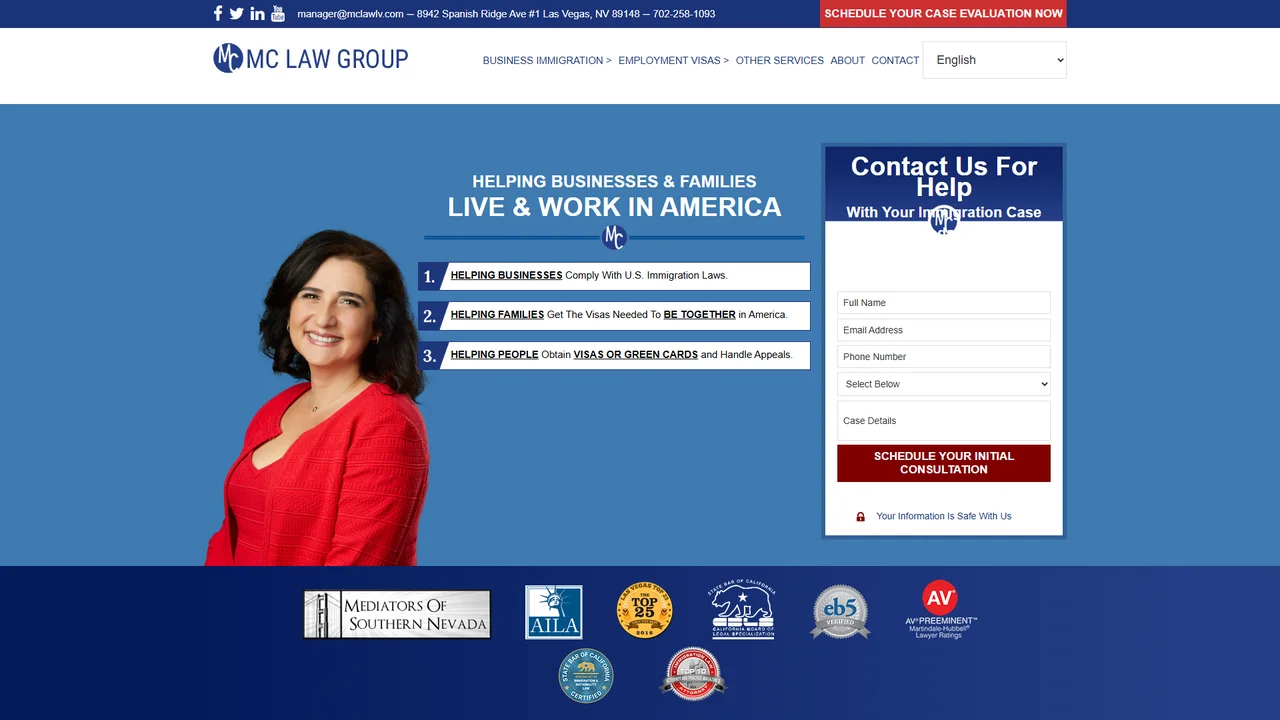 Margo Chernysheva - MC Law Group - Immigration Lawyer Las Vegas - Las Vegas, NV office in Las Vegas, Nevada