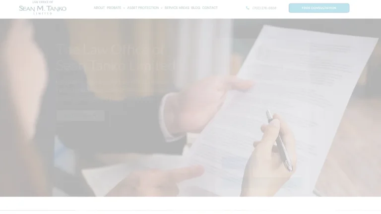 Law Office of Sean M. Tanko, Ltd. - Las Vegas, NV - Attorney in Las Vegas