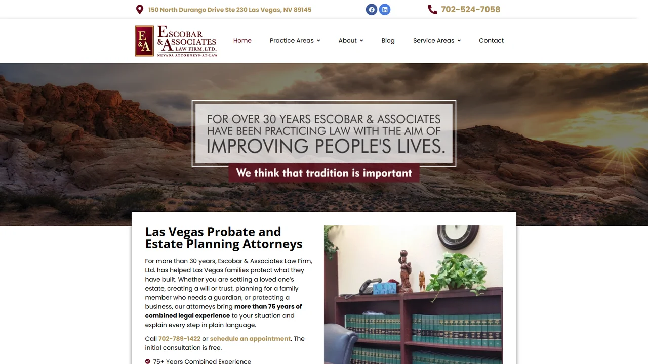 Escobar & Associates Law Firm, Ltd. - Las Vegas, NV office in Las Vegas, Nevada