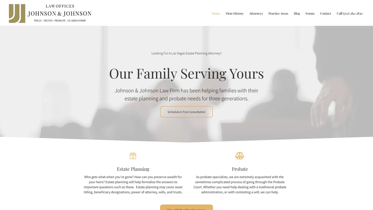 Johnson & Johnson Law Offices - Las Vegas, NV office in Las Vegas, Nevada