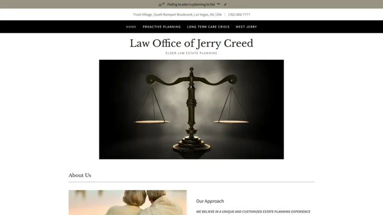Law Office of Jerry Creed - Las Vegas, NV - Attorney in Las Vegas
