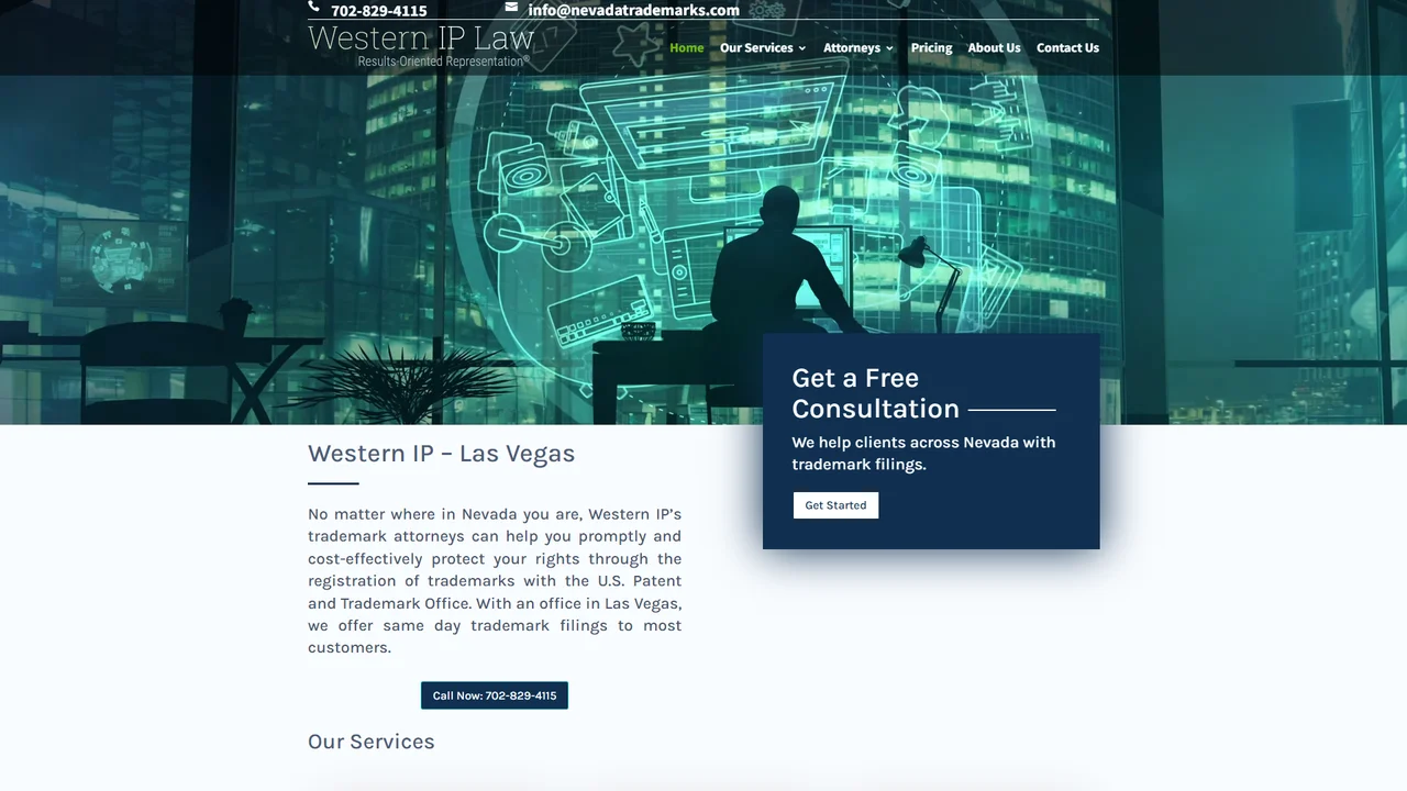 Nevada Trademark Attorneys - Las Vegas, NV office in Las Vegas, Nevada