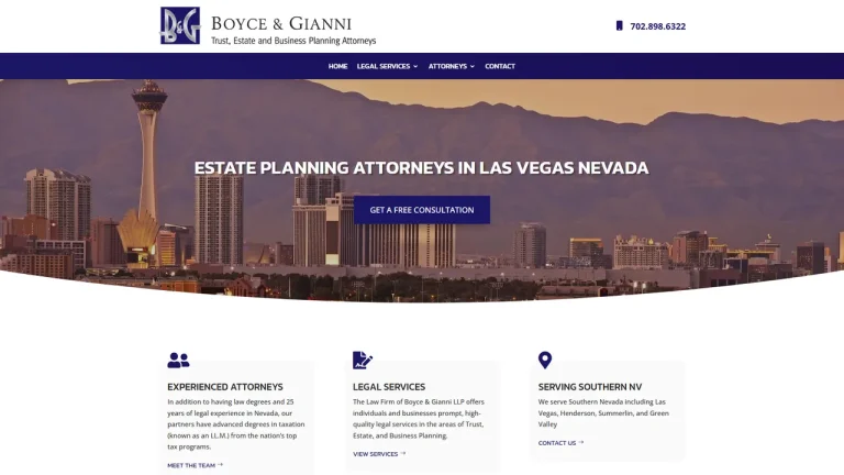 Boyce & Gianni, LLP - Las Vegas, NV - Attorney in Las Vegas