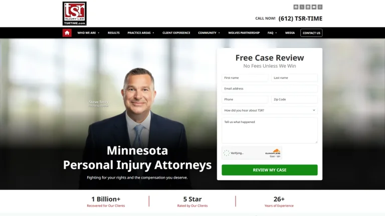 TSR Injury Law - Minneapolis, MN - Attorney in Minneapolis