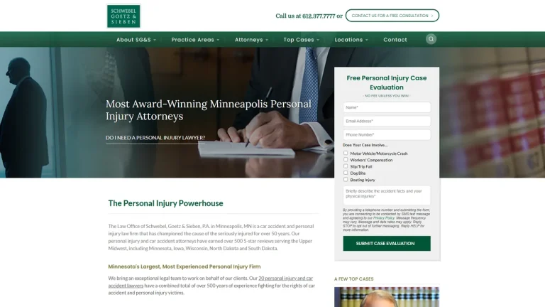 Schwebel, Goetz & Sieben, P.A. - Minneapolis, MN - Attorney in Minneapolis