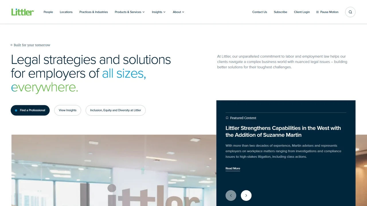 Littler Mendelson P.C. - Pittsburgh, PA office in Pittsburgh, Pennsylvania