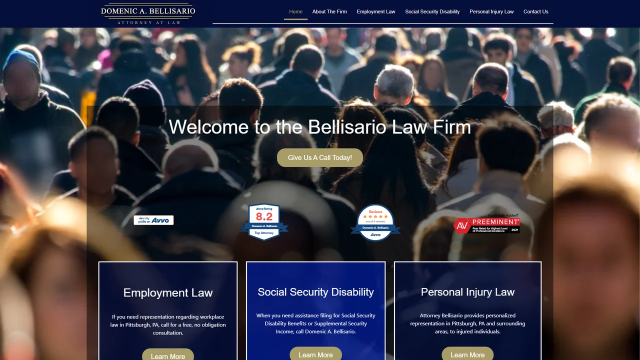 Law Office Of Domenic A. Bellisario - Pittsburgh, PA office in Pittsburgh, Pennsylvania