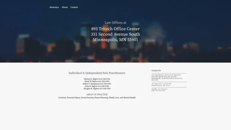 Biglow Law Office - Minneapolis, MN - Attorney in Minneapolis