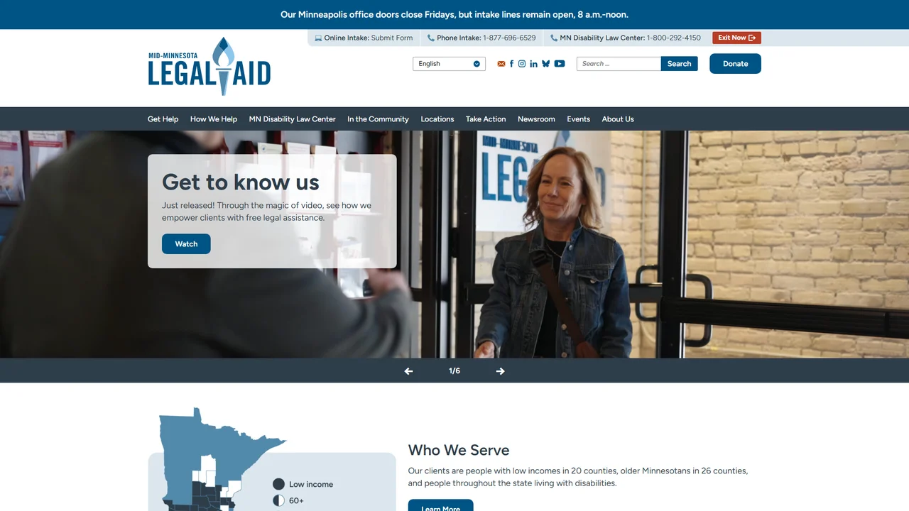 Mid-Minnesota Legal Aid - Minneapolis, MN office in Minneapolis, Minnesota