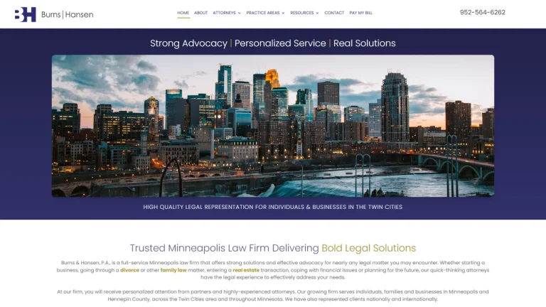 Burns & Hansen, P.A. - Minneapolis, MN - Attorney in Minneapolis